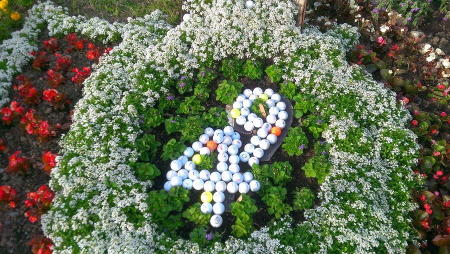 Setting the balls...